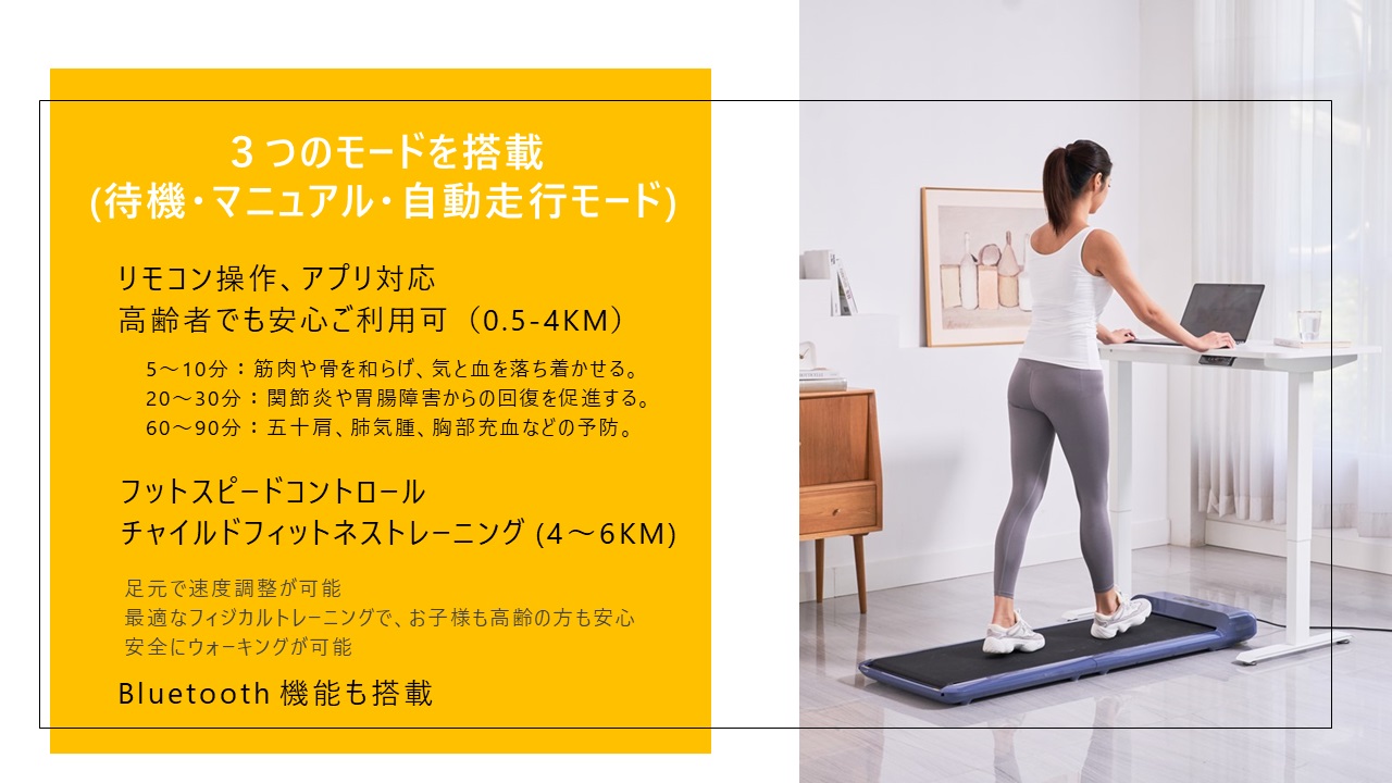 (代理店募集) King Smith WalkingPad C2 ウォーキングマシン ルームランナー ランニングマシン(图13)